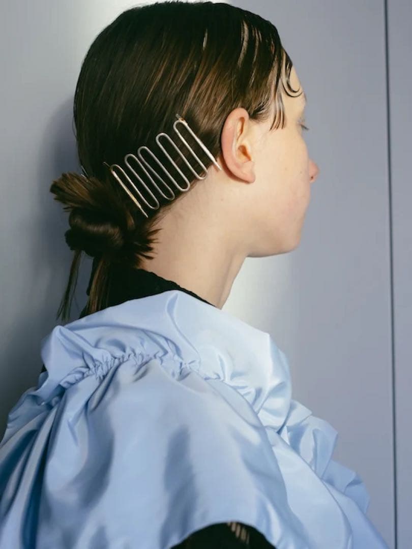 SYKIA Wave Hair Wire Pin シルバー&ゴールドセット