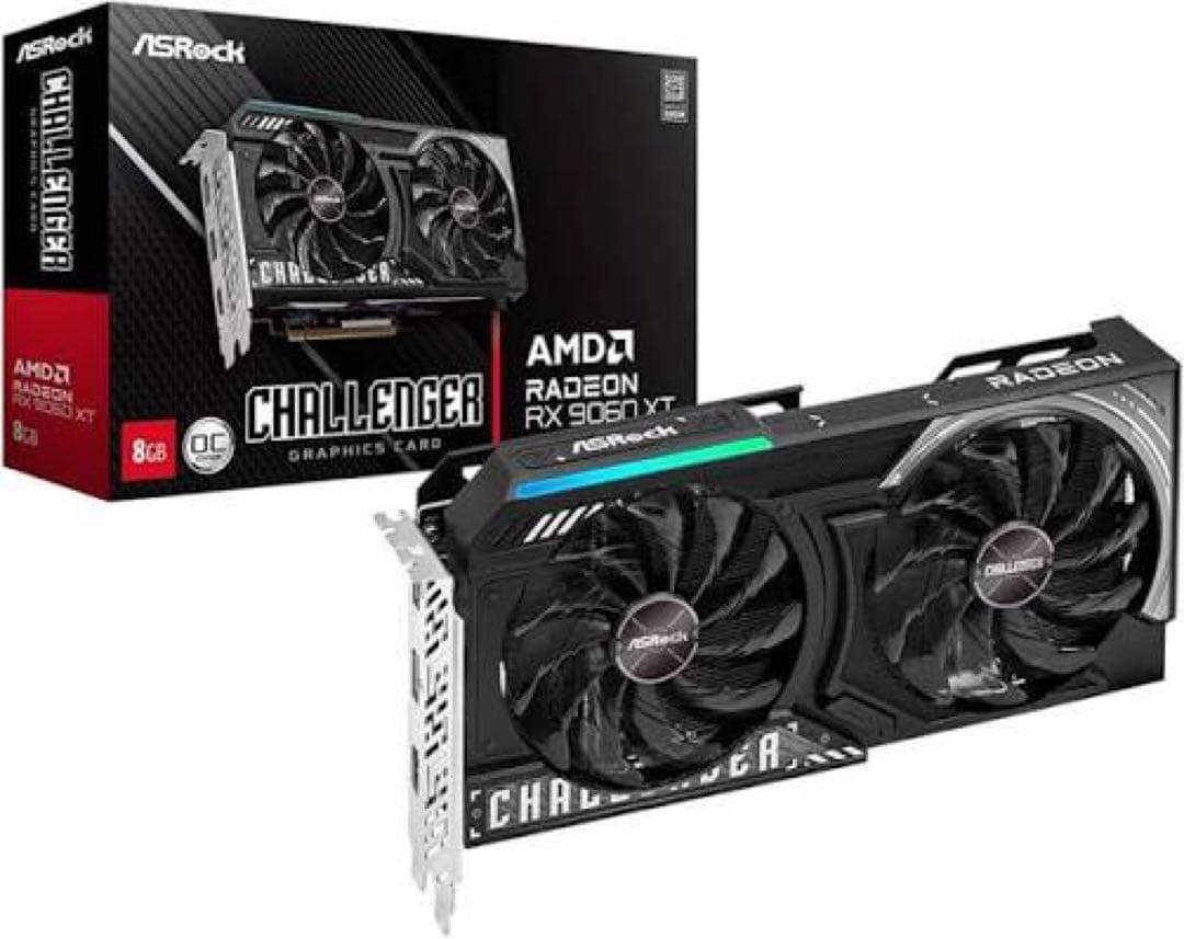[中古]ASRock Radeon / RX9060XT GDDR6 8GB