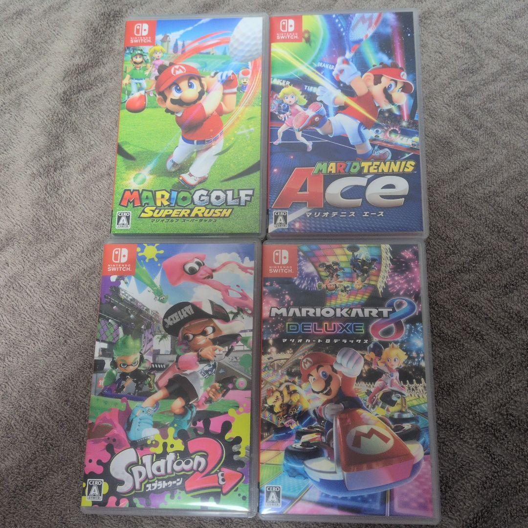 Nintendo Switch ゲーム4本セット　マリオカート8デラックス他