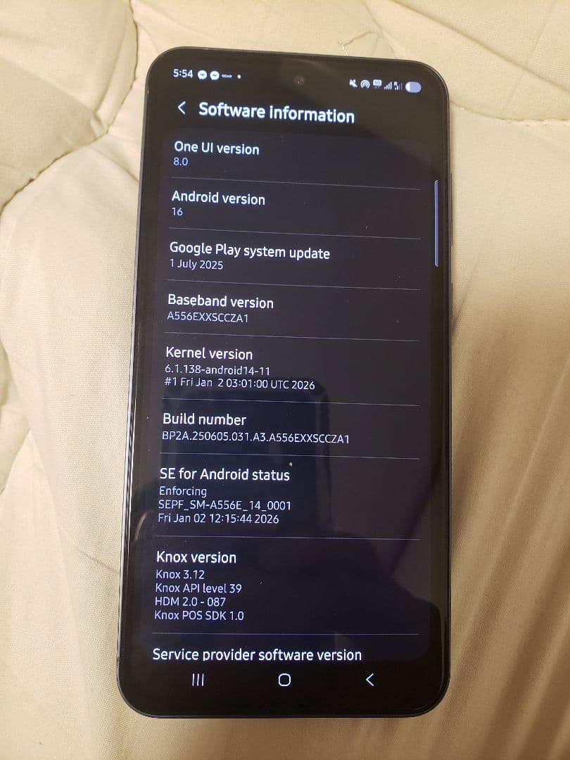 スマートフォン本体 Samsung A55 5G 8ram 256gb memory