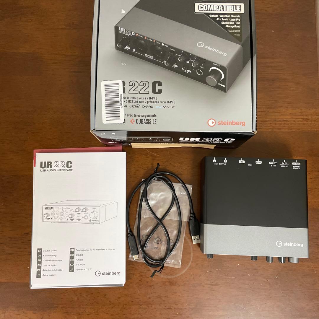 STEINBERG UR22C オーディオインターフェイス