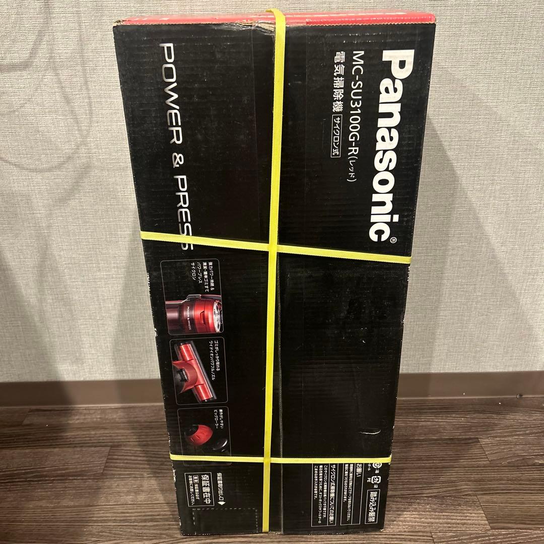 パナソニック 電気掃除機 サイクロン MC-SU3100G-R