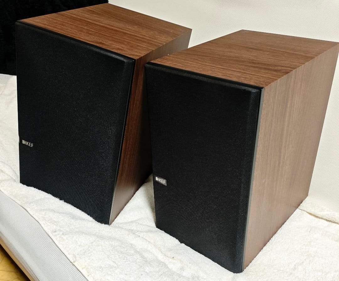 良品 KEF ケーイーエフ Q300 ブックシェルフスピーカー スタンド付き