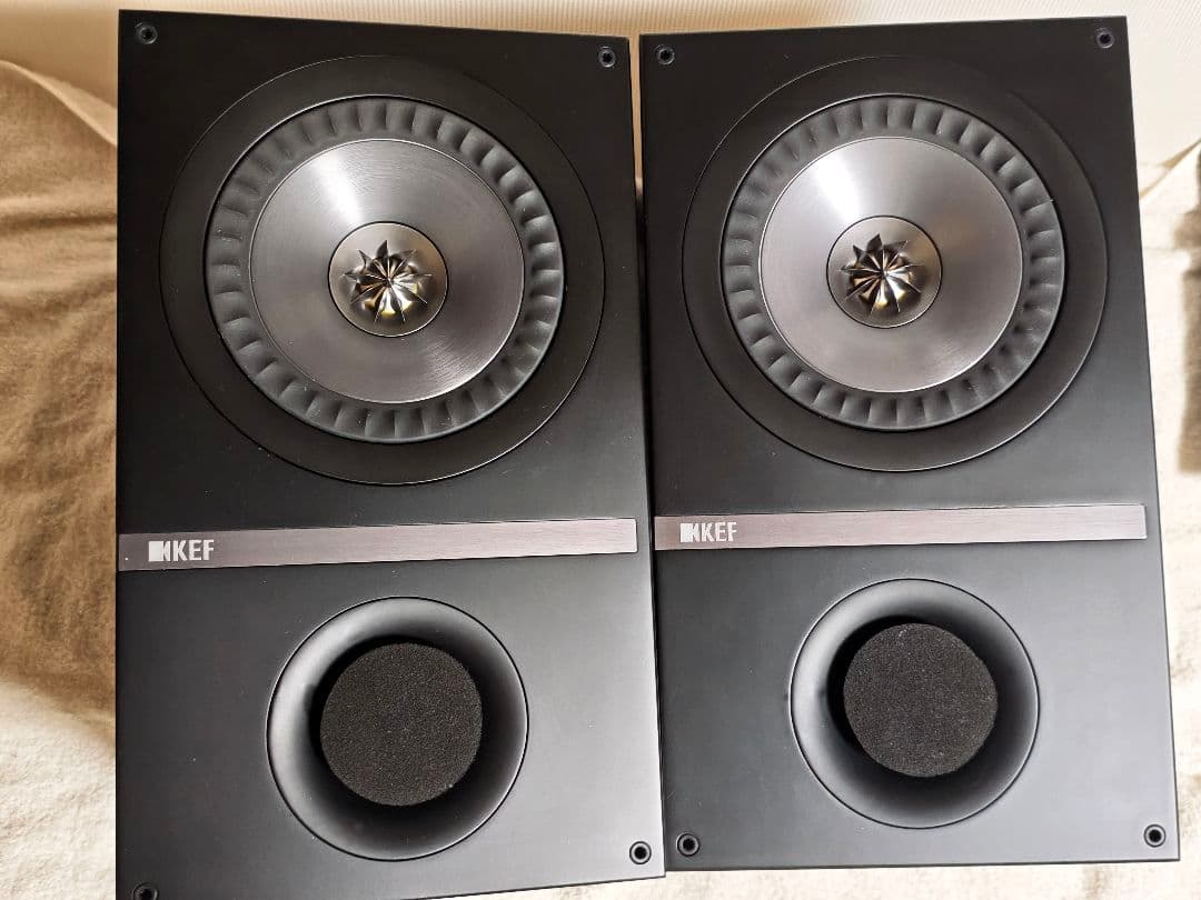 良品 KEF ケーイーエフ Q300 ブックシェルフスピーカー スタンド付き