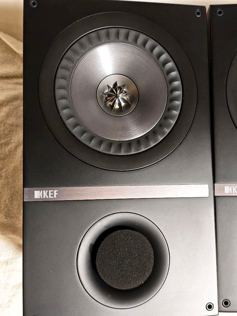 良品 KEF ケーイーエフ Q300 ブックシェルフスピーカー スタンド付き