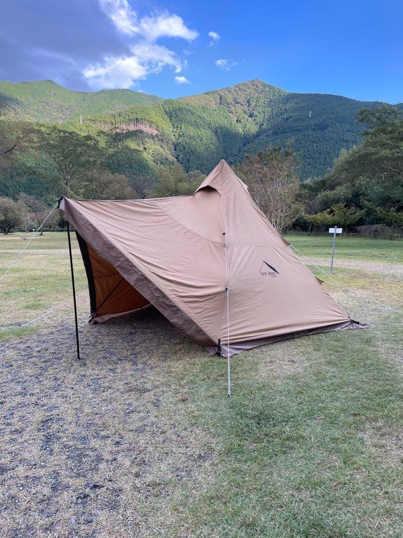 サーカスTCDXフロントフラップ付コネクトサービス済　2回使用美品テントマーク