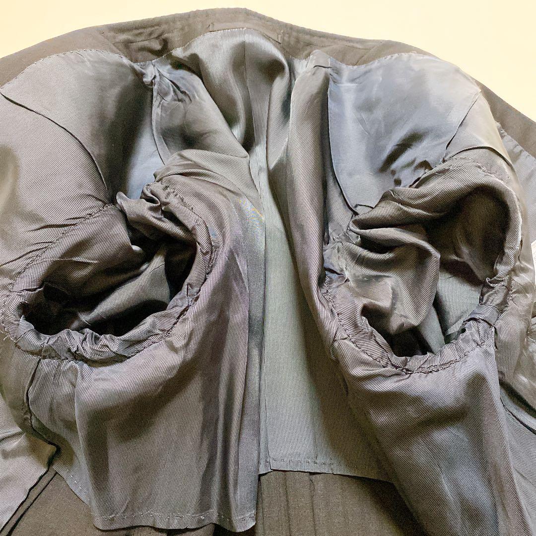 極美品 エルメネジルドゼニア スミズーラ TROFEO スーツ ブラック 46c