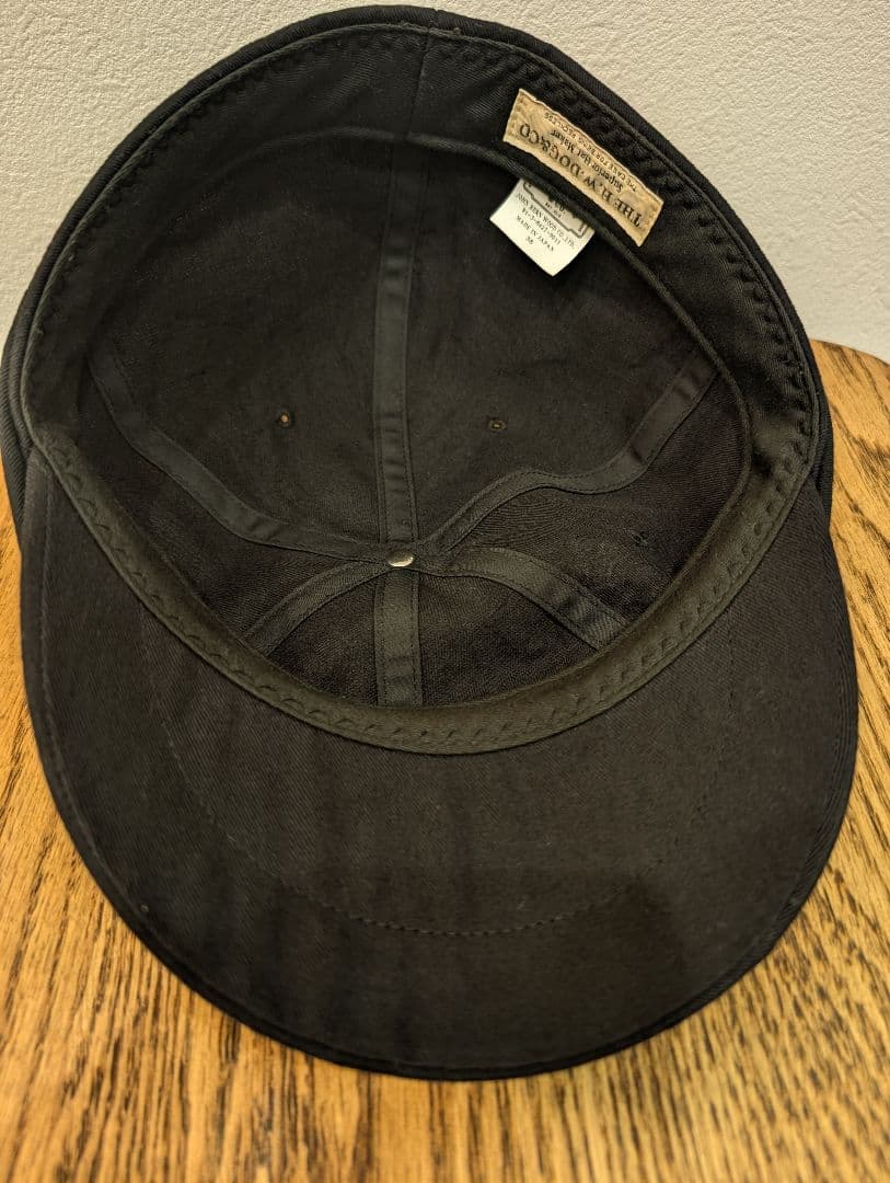 【未使用】THE.H.W.DOG&CO キャスケット コットンリネン ブラック