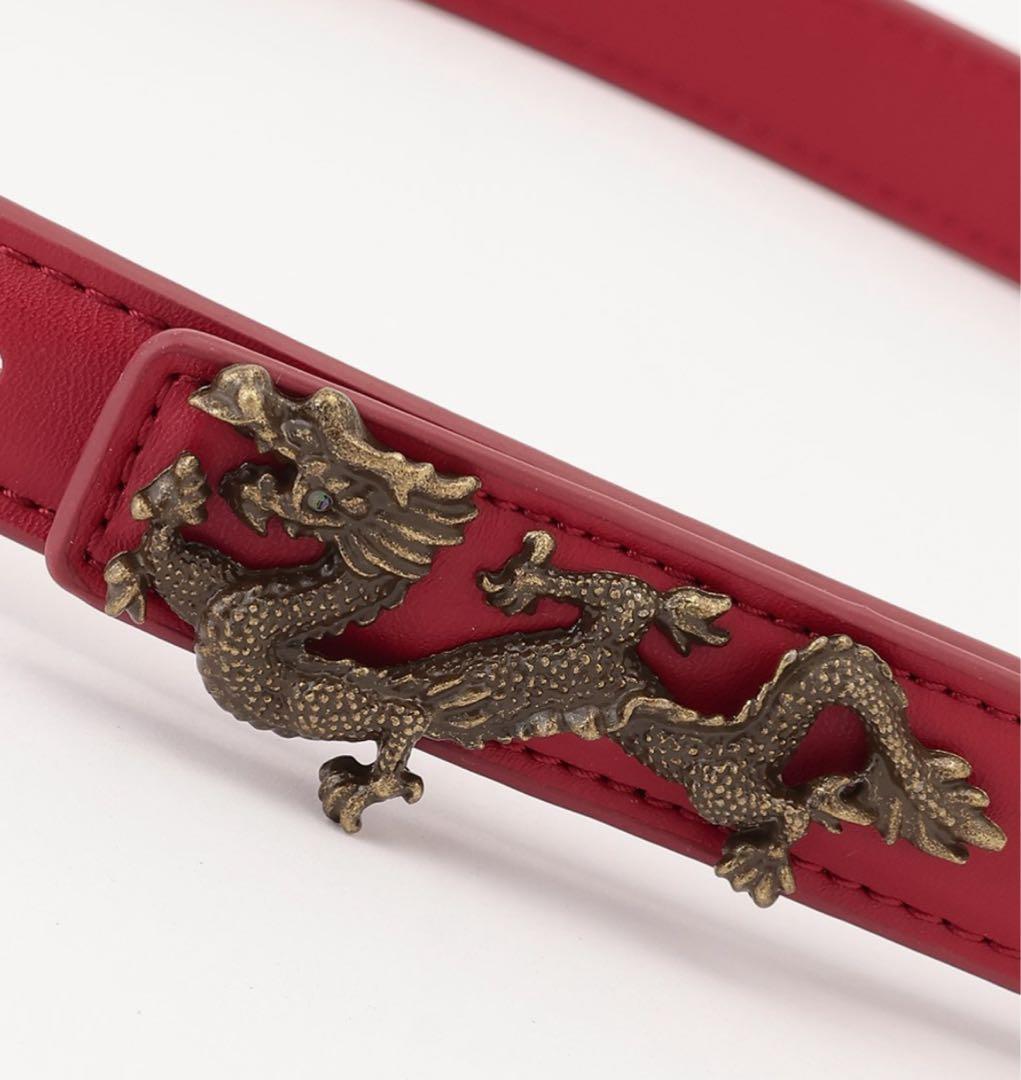 ヴィヴィアンタム　タグ付き新品ドラゴンベルト（黒）