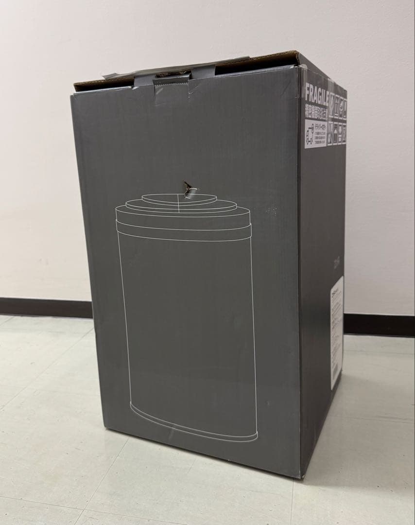 ZitA CIRCLE ジータ サークル ホワイト◇ゴミ箱 45リットル