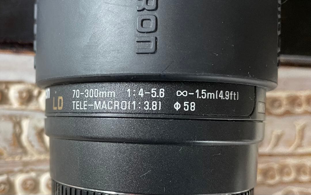 MINOLTA Sweet 一眼レフカメラ TAMRON望遠レンズ付き