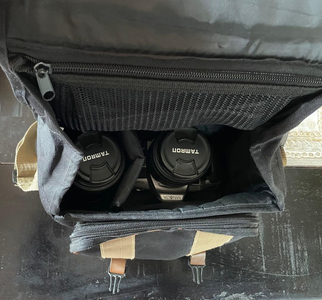 MINOLTA Sweet 一眼レフカメラ TAMRON望遠レンズ付き