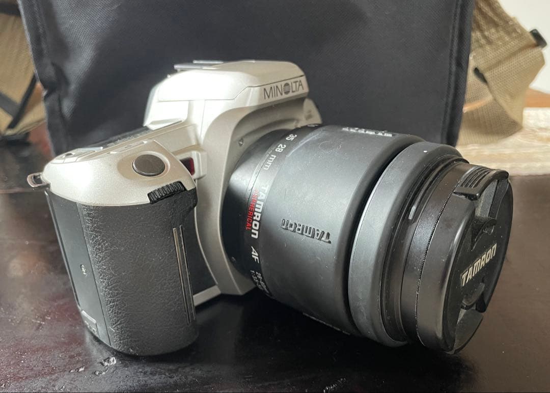 MINOLTA Sweet 一眼レフカメラ TAMRON望遠レンズ付き