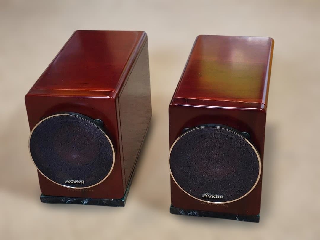 Victor WOOD CONE スピーカー SP-EXA3 + おまけ