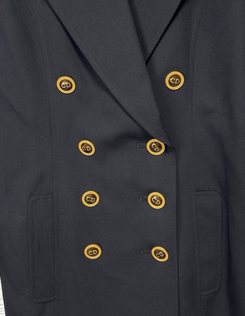 Dior ディオール テーラードジャケット ゴールドボタン ダブル ジャケット