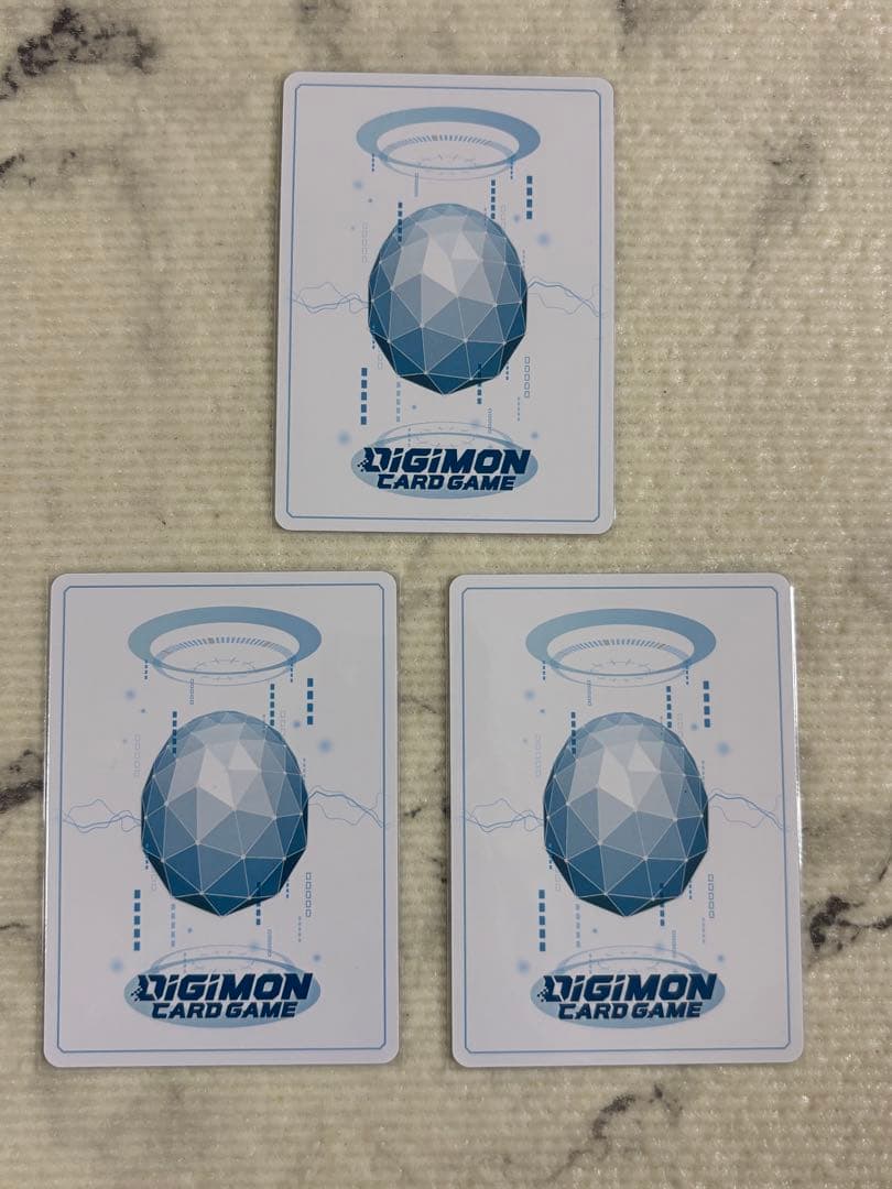 フラフィモン　EX7-004 U 3枚セット パラレル　デジモン　デジモンカード