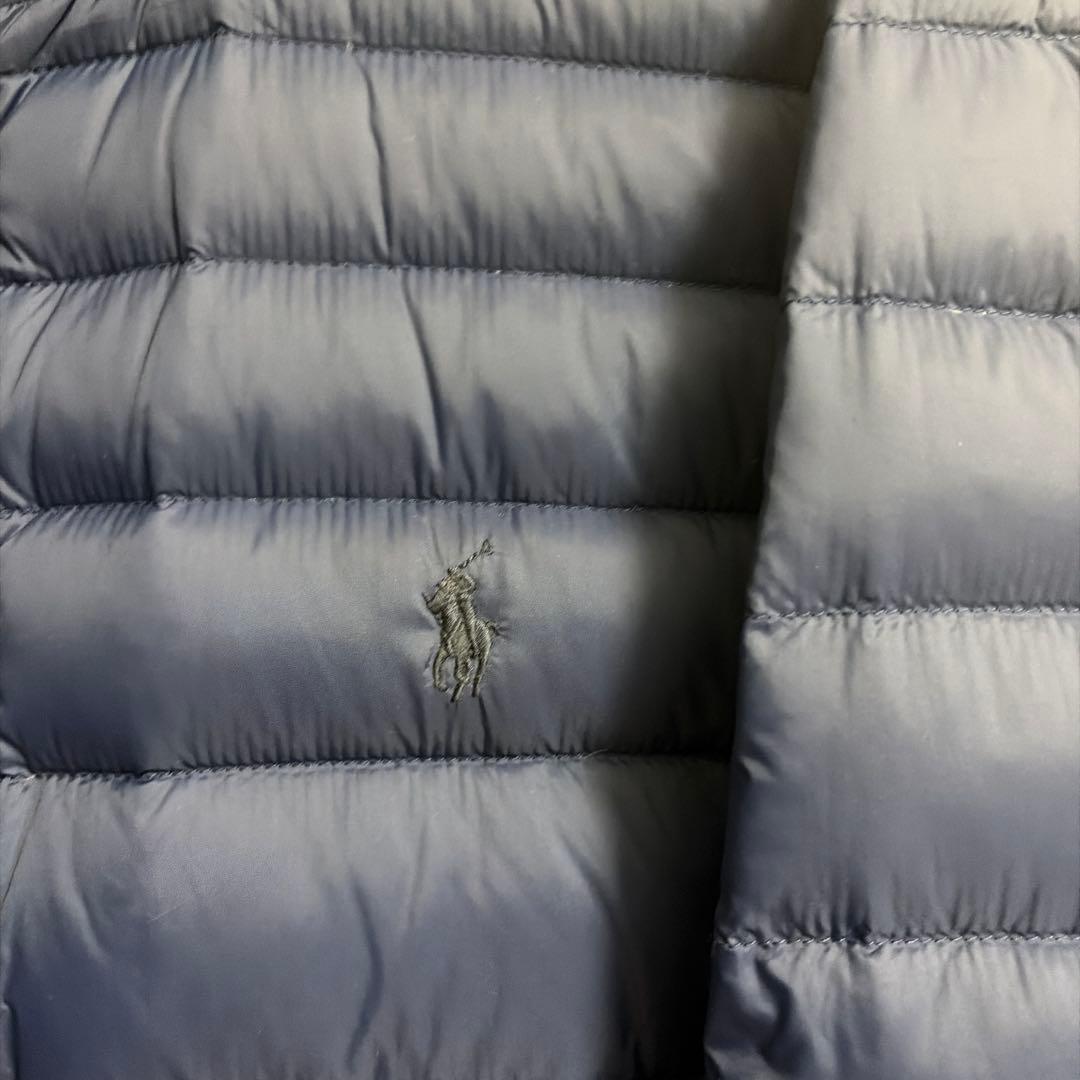 【クリーニング済】ラルフローレン　ライトダウンジャケット