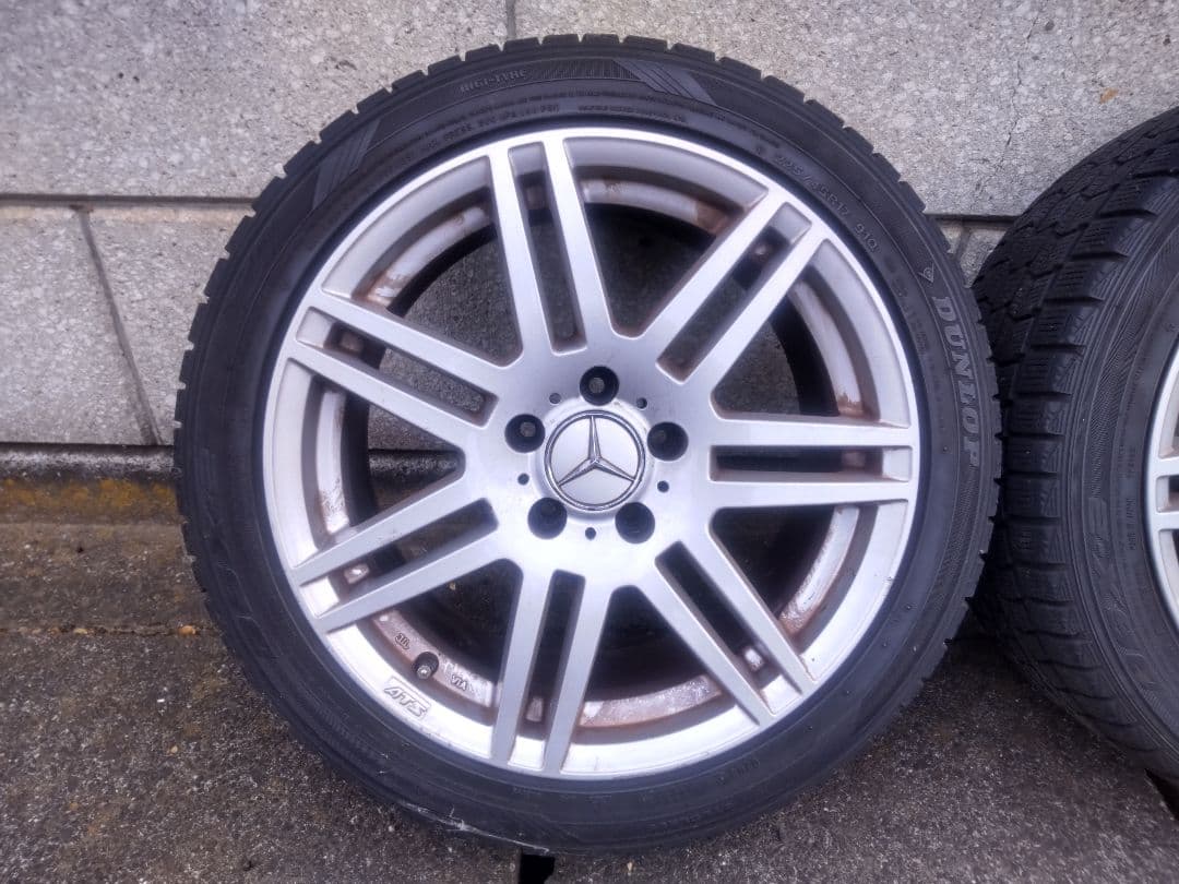 j*k様 メルセデスベンツ用スタッドレスタイヤ&ホィール４本の出品です。