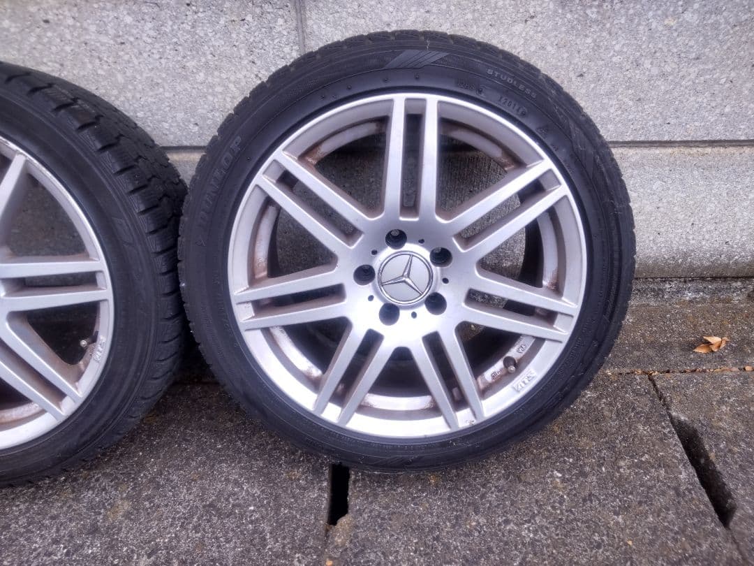 j*k様 メルセデスベンツ用スタッドレスタイヤ&ホィール４本の出品です。