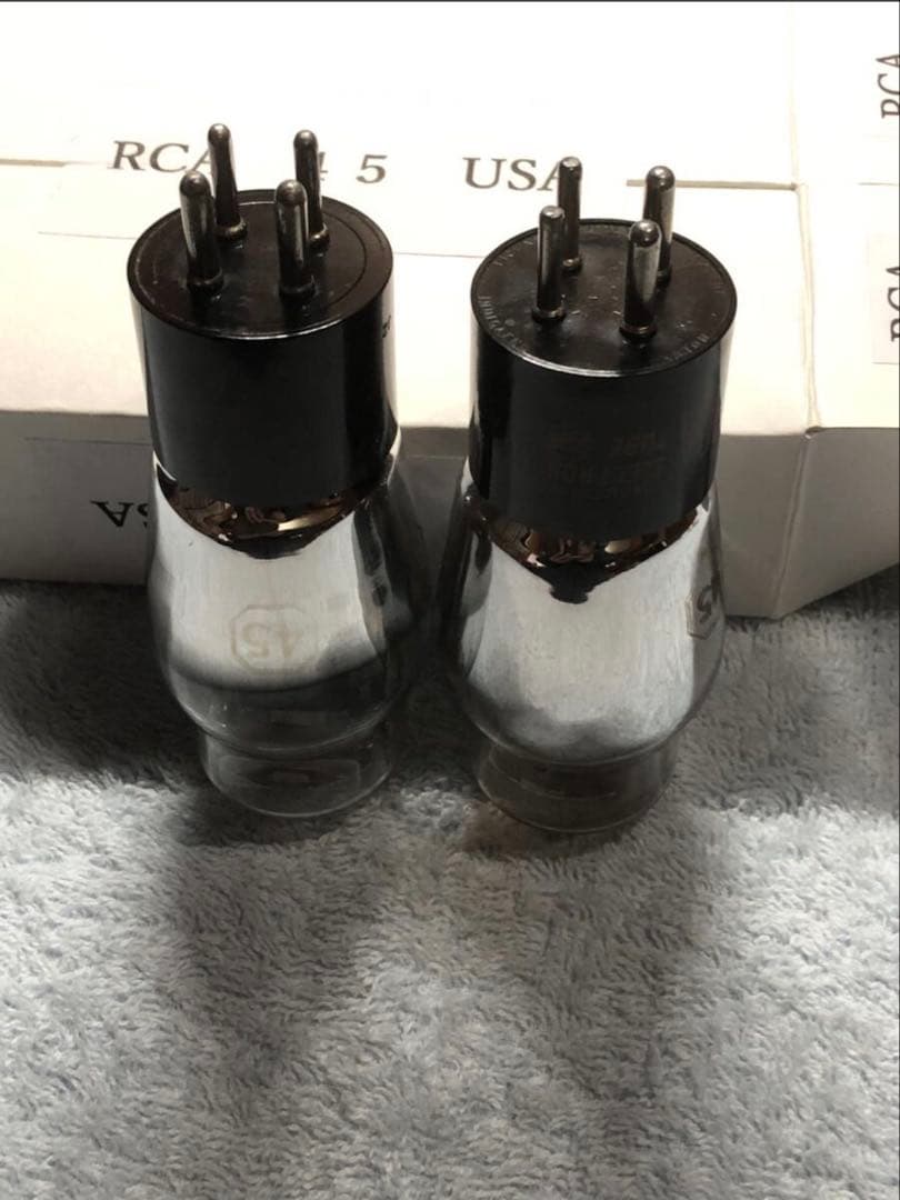 RCA 真空管 45 USA製 2本 良品