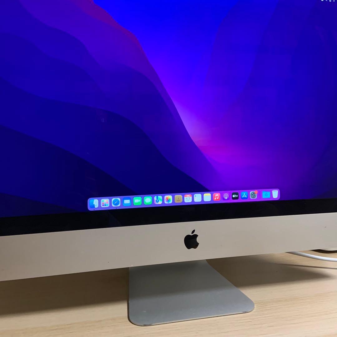 Macデスクトップ iMac (Retina 5K, 27-inch, 2019) Apple
