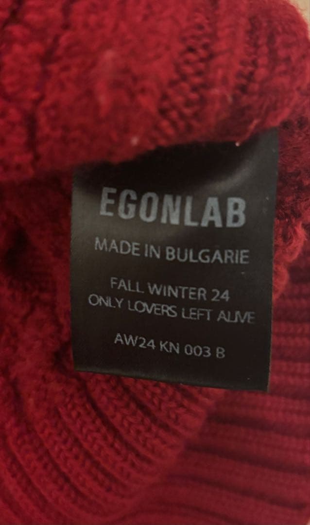 【EGONLAB】24aw only Lovers Alive Knit