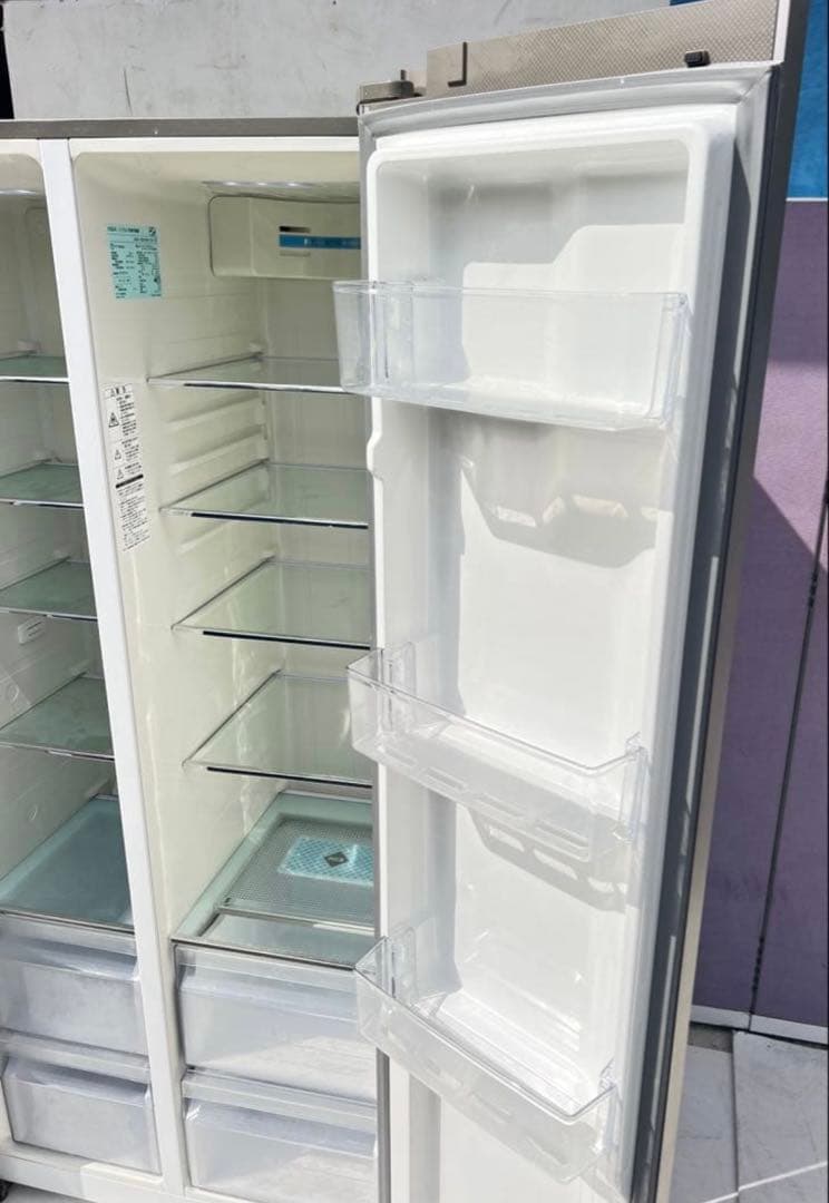 AQUA ノンフロン冷凍冷蔵庫 AQR-SBS45H (S) 2019 年