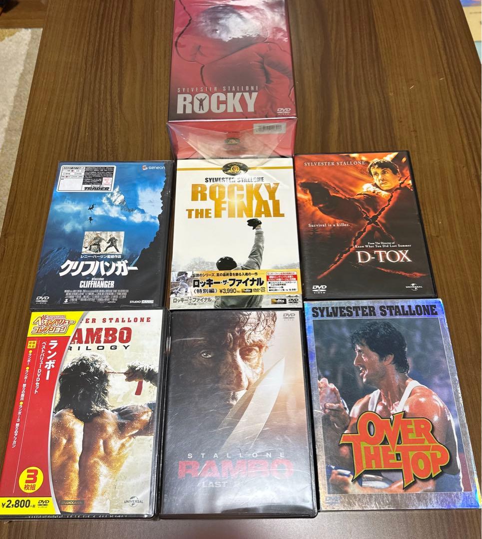 スタローンロッキーシリーズ、ランボーシリーズ、