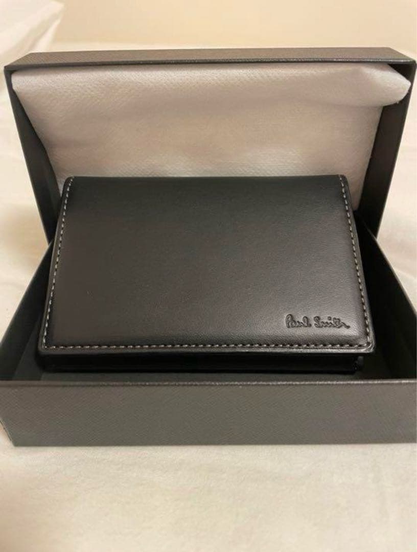 最終値下げ！新品未使用！Paul Smith ブラック 名刺入れ