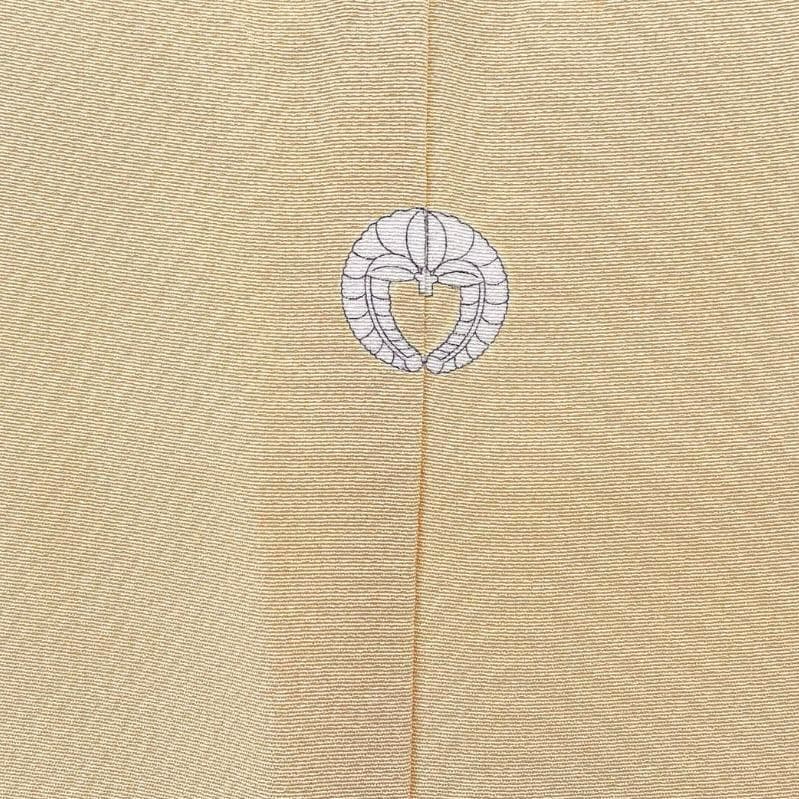 akmx142 美品 一つ紋 色留 袖華やか レンタル店放出 比翼つき 正絹