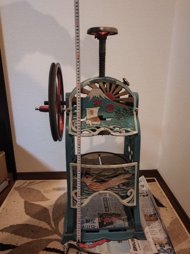 #希少#レトロかき氷機#手動式#古いかき氷機#氷削機#