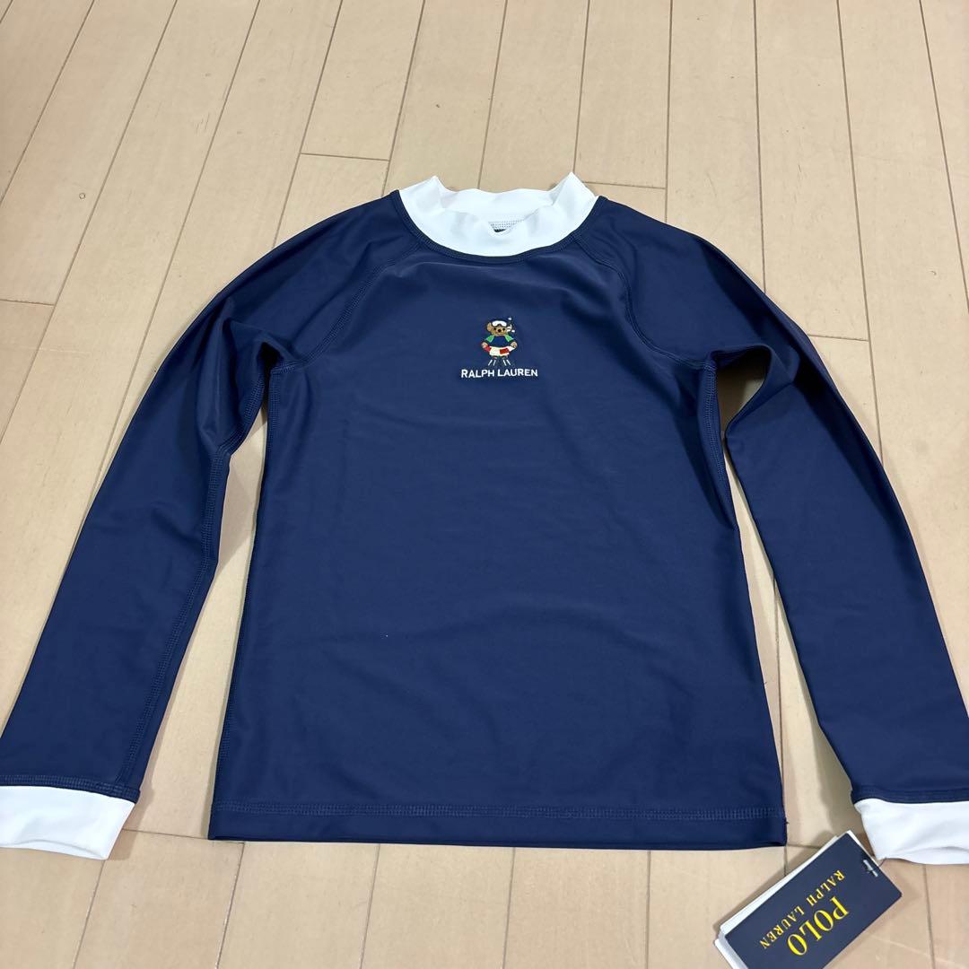 Ralph Lauren ラッシュガード 、海パン140 ネイビー　新品