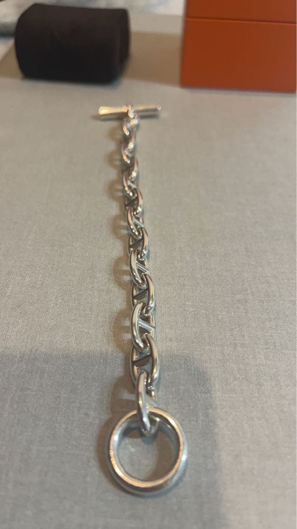 【新品未使用】エルメスシェーヌダンクル ブレスレット　GM 13コマ