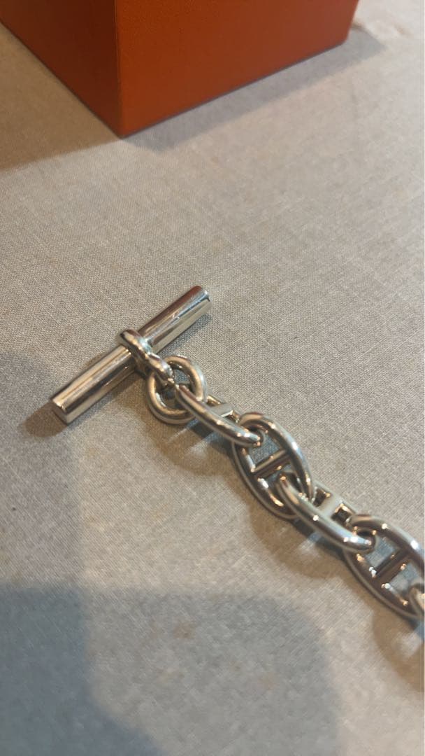 【新品未使用】エルメスシェーヌダンクル ブレスレット　GM 13コマ