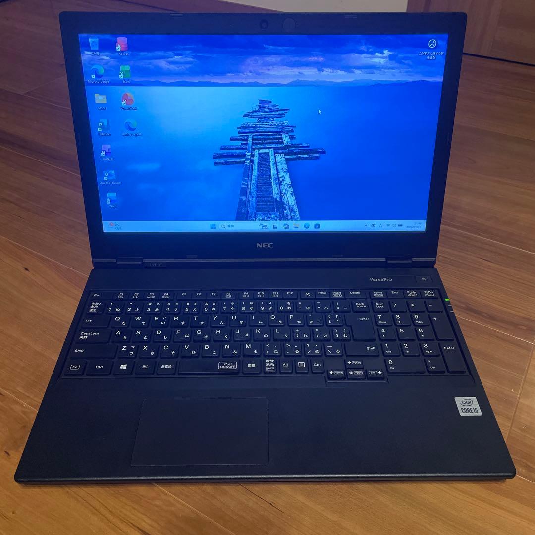 Windowsノート本体 NEC i5-10210U 8GB 128GB Win11Pro Office