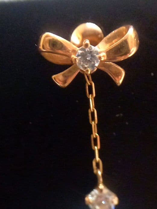 4℃　K10　ピアス　4個セット　片耳