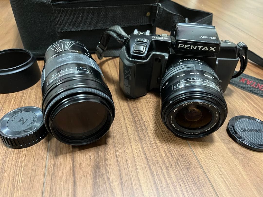 一眼レフ　ペンタックス　フィルムカメラ　SFX