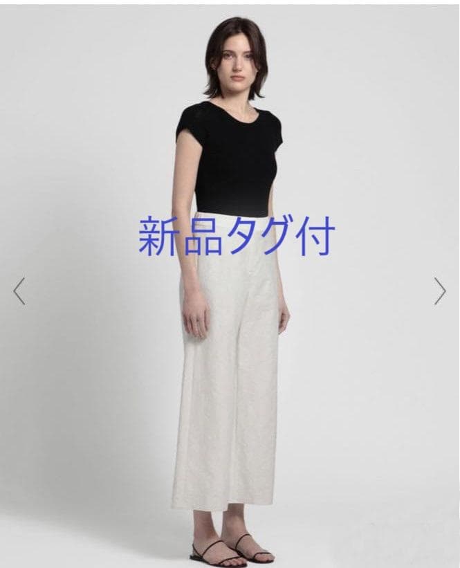 theory luxe 24SS ウォッシャブル ワイド パンツ