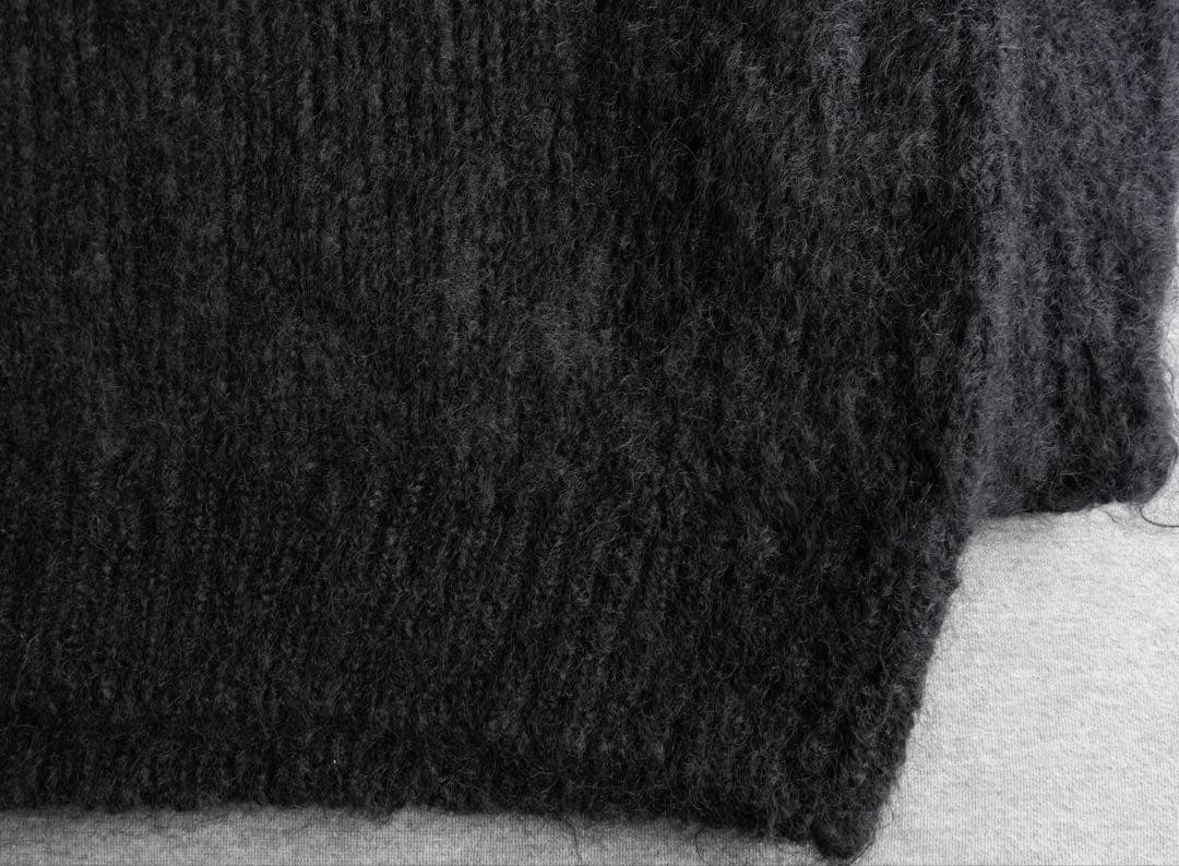 MORRIS & SONS モヘア　ニット 38 bshop ブラック