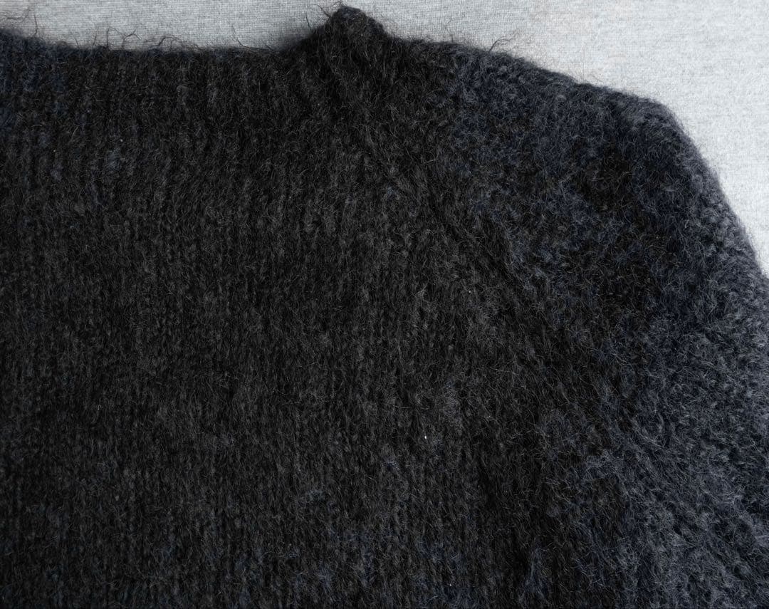 MORRIS & SONS モヘア　ニット 38 bshop ブラック