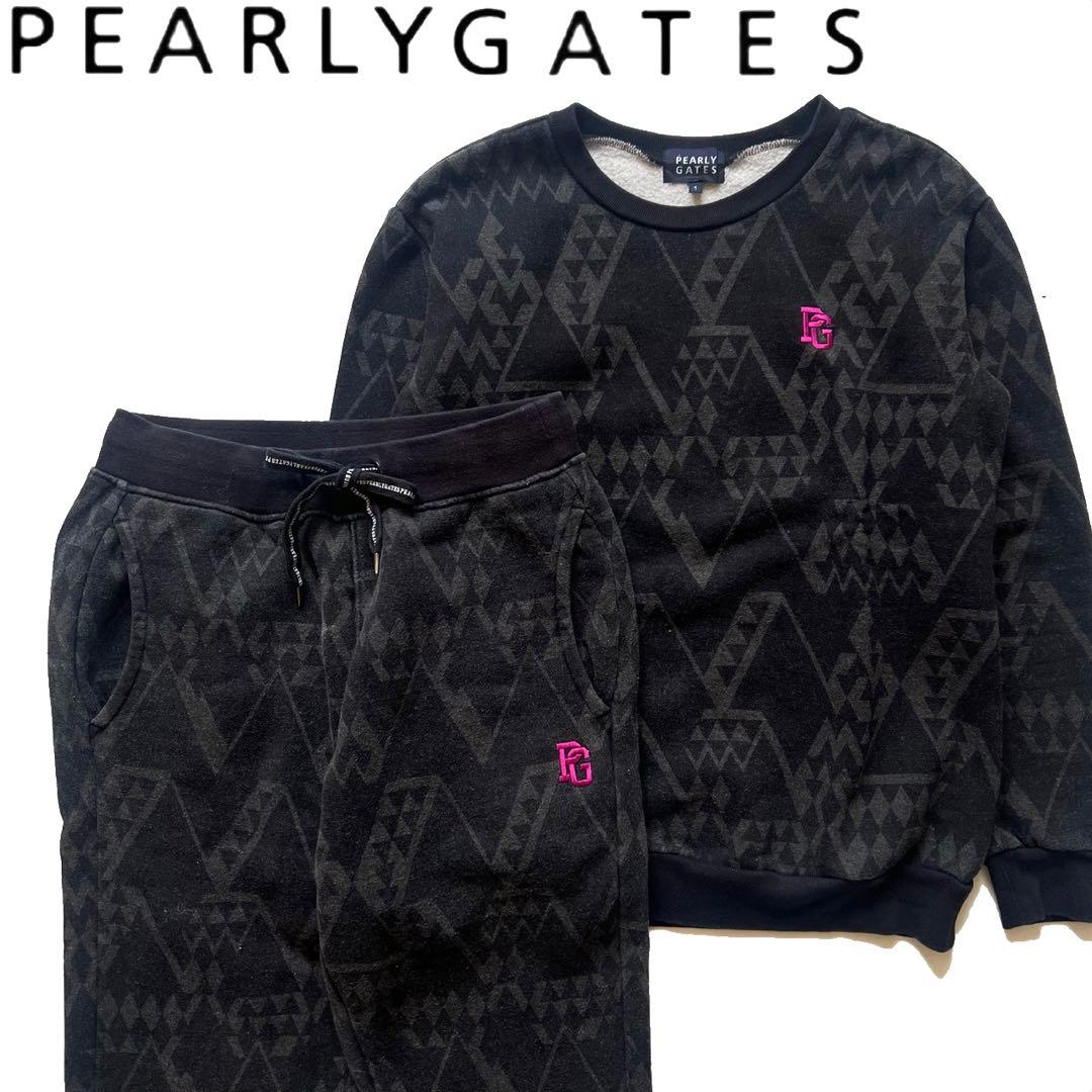 Pearly gates パーリーゲイツ　セットアップ　スウェット　パンツ