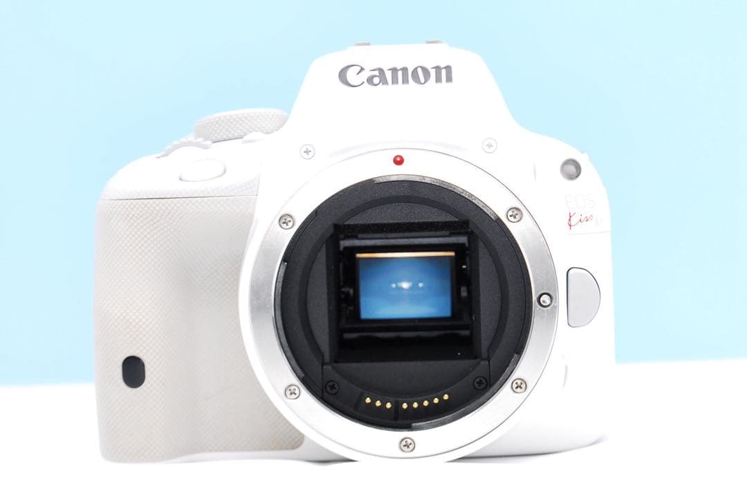 Kiss X7白♥️女性人気◎軽量ボディ×手ブレ補正レンズで撮影快適♪