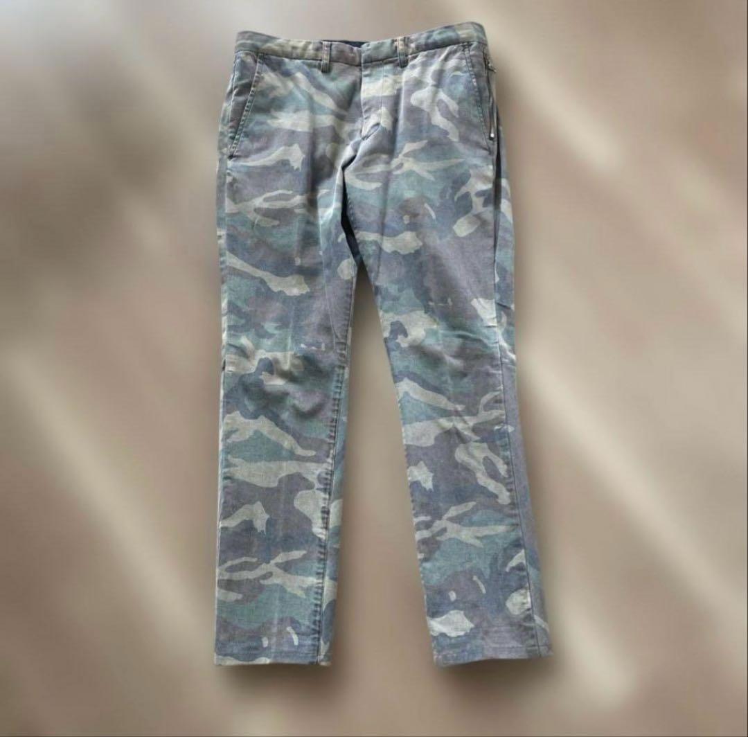 美品　junhashimoto カモフラ　チノパン　サイズ4