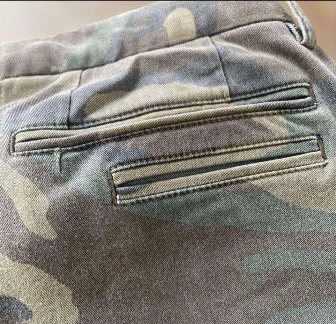 美品　junhashimoto カモフラ　チノパン　サイズ4