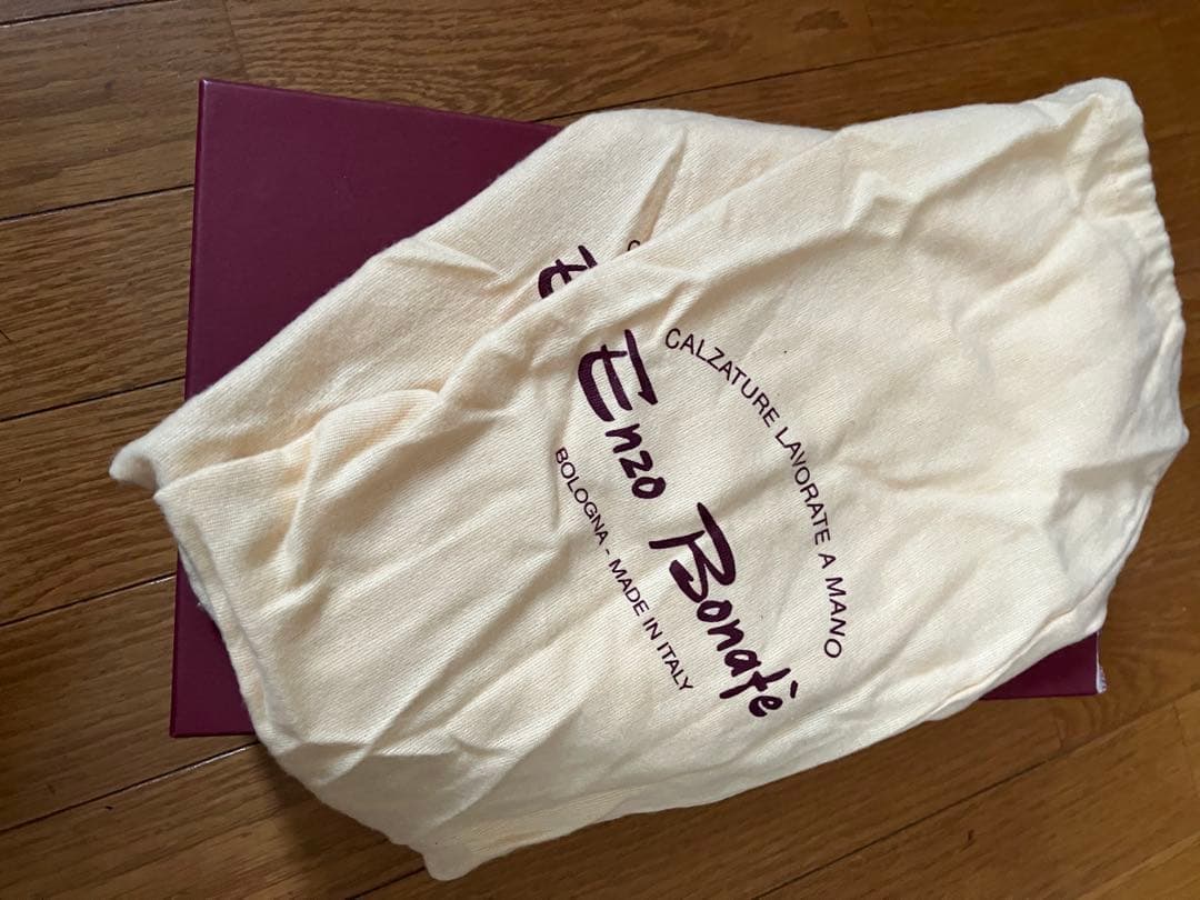 Enzo Bonafè エンツォボナフェプレーントゥ ダークブラウン7