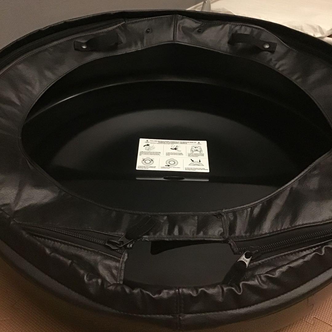 【くーちゃん】ジープ　ラングラー　タイヤ　カバー　ハード