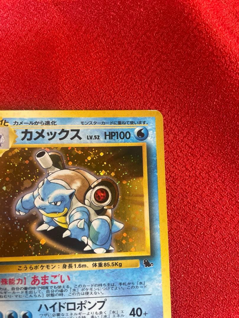【美品-希少】イントロパック フシギバナ カメックス 計２枚 ポケモンカード旧裏