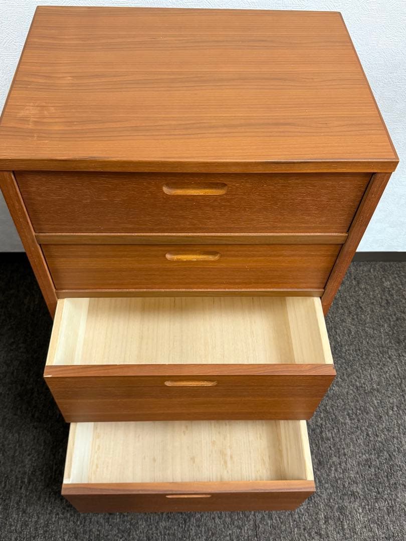 KEYUCA チェスト 北欧 ケユカ 4段 箪笥