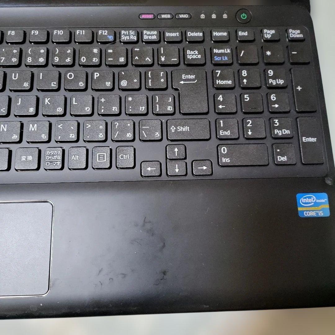 vaioノートPC　ジャンク扱い