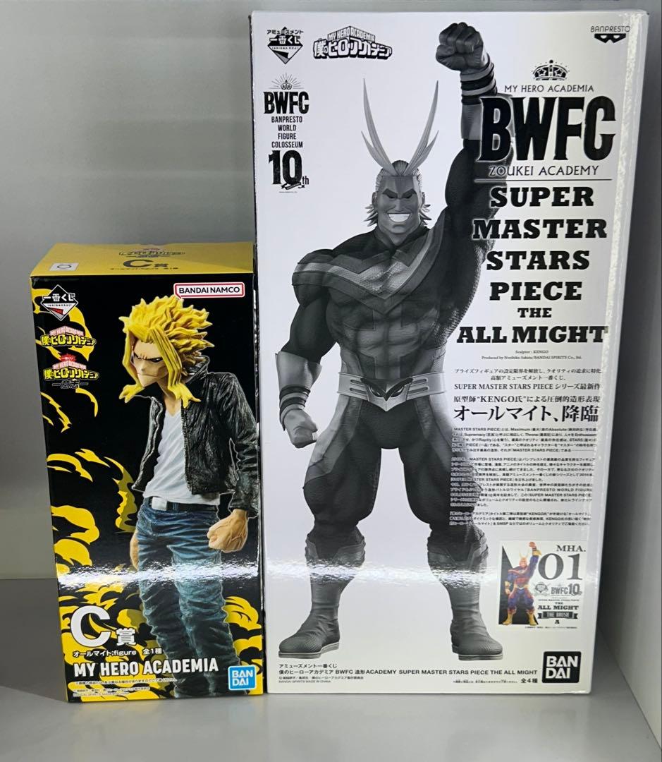 美品 僕のヒーローアカデミア　SMSP A賞 オールマイト 一番くじ C賞 意志